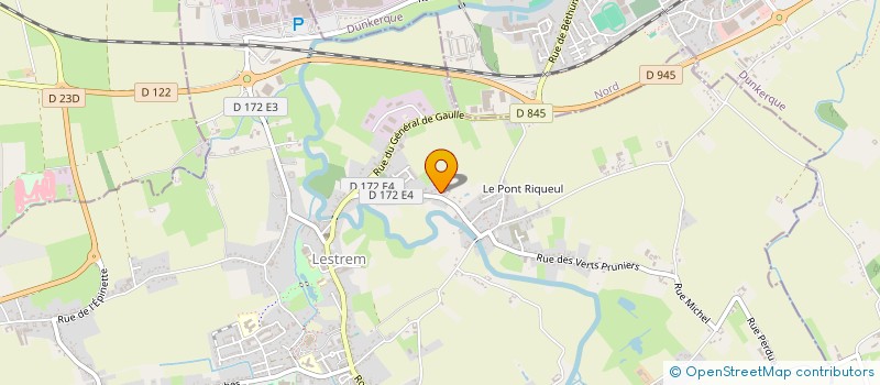 localisation de l'entreprise ENTREPRISE FACON à LESTREM