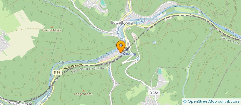 localisation de l'entreprise ENTREPRISE FARINA à LUTZELBOURG