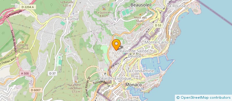 localisation de l'entreprise ENTREPRISE FASANELLI ET FILS à BEAUSOLEIL