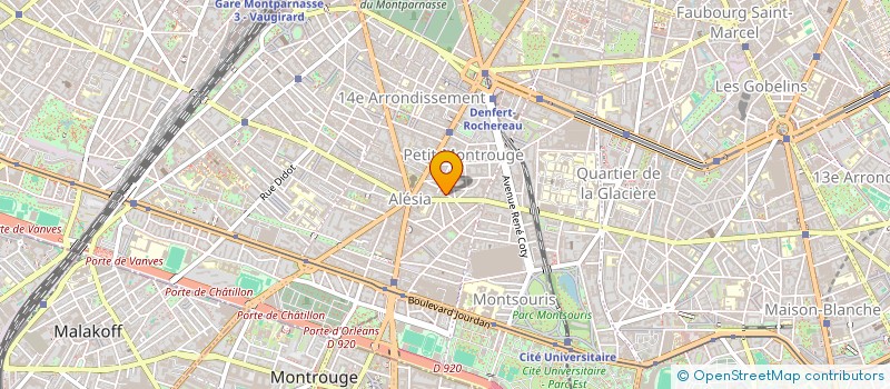 localisation de l'entreprise ENTREPRISE FASANI SARL  PARIS