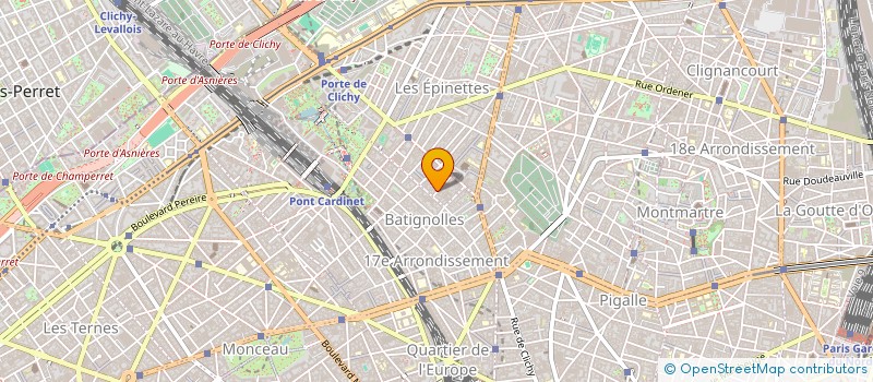 localisation de l'entreprise ENTREPRISE FAUGERAS à PARIS