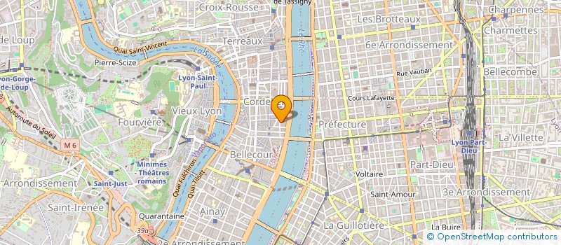 localisation de l'entreprise ENTREPRISE FAURISSOUX à LYON