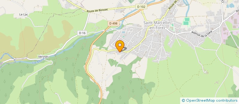 localisation de l'entreprise ENTREPRISE FAVERJON à SAINT-MARCELLIN-EN-FOREZ