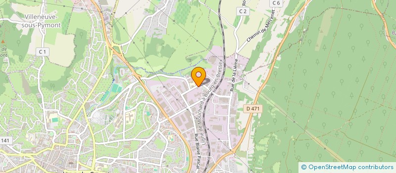 localisation de l'entreprise ENTREPRISE FAVERO F.O.R.CONSTRUCTIONS  LONS-LE-SAUNIER