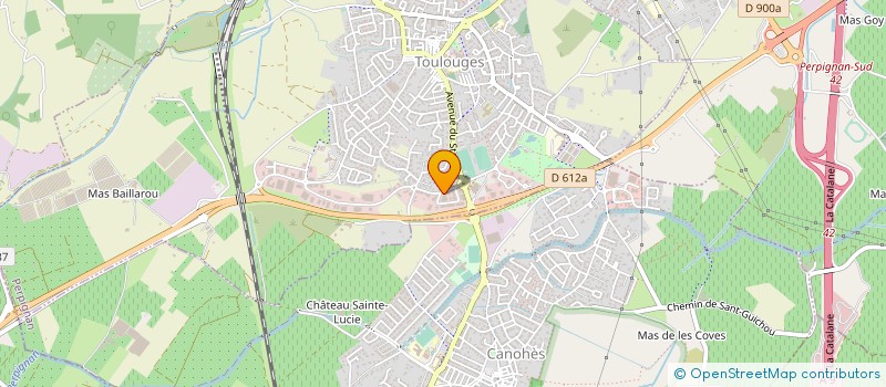 localisation de l'entreprise ENTREPRISE FERNANDEZ à TOULOUGES