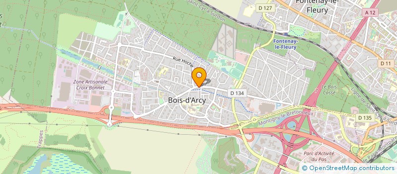 localisation de l'entreprise ENTREPRISE FERREIRA ET CIE à BOIS-D'ARCY