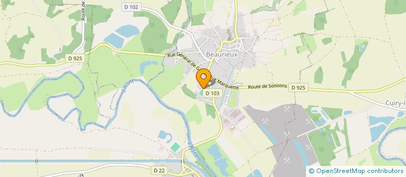 localisation de l'entreprise ENTREPRISE FERRER  BOURG-ET-COMIN