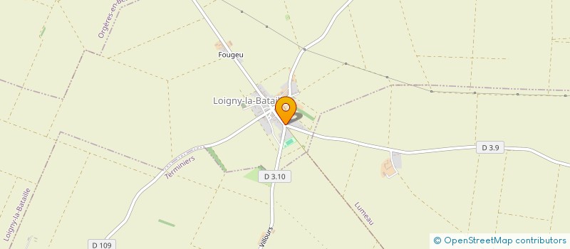 localisation de l'entreprise ENTREPRISE FILO à ORGERES-EN-BEAUCE