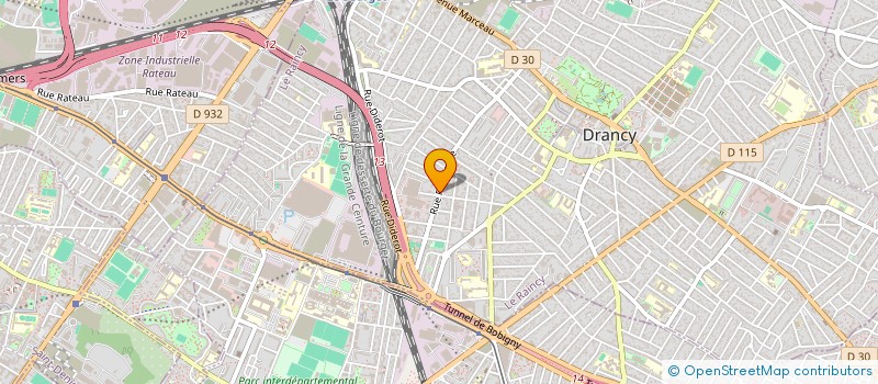 localisation de l'entreprise ENTREPRISE FIRODI à DRANCY