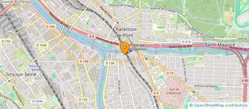 localisation de l'entreprise ENTREPRISE FITUSSI  LIMEIL-BREVANNES