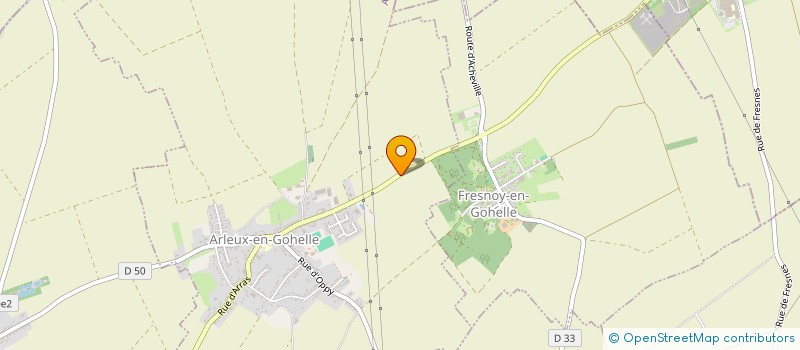 localisation de l'entreprise ENTREPRISE FLORET à ARLEUX-EN-GOHELLE