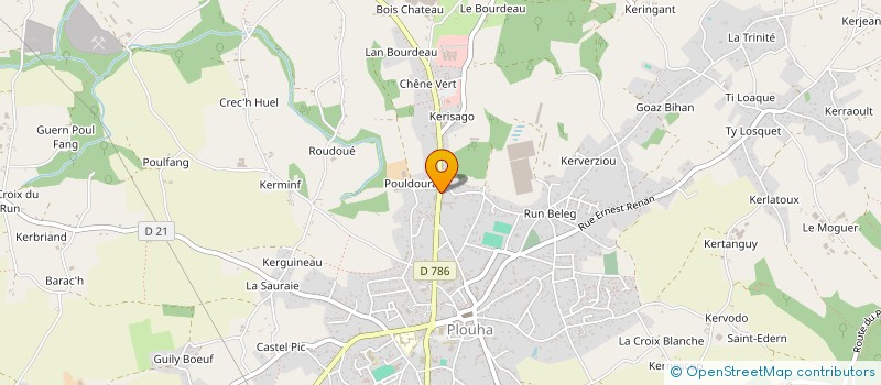 localisation de l'entreprise ENTREPRISE FOEZON à PLOUHA