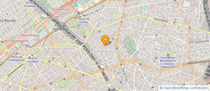 localisation de l'entreprise ENTREPRISE FONTANIER  PARIS