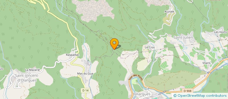 localisation de l'entreprise ENTREPRISE FONTES  SAINT-JULIEN