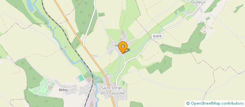 localisation de l'entreprise ENTREPRISE FORESTIERE LSL  OUDEUIL