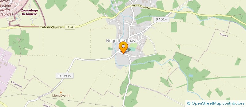 localisation de l'entreprise ENTREPRISE FOURMONT BERNARD à BERCHERES-LES-PIERRES