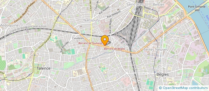localisation de l'entreprise ENTREPRISE FRANCE CONSTRUCTION à BORDEAUX