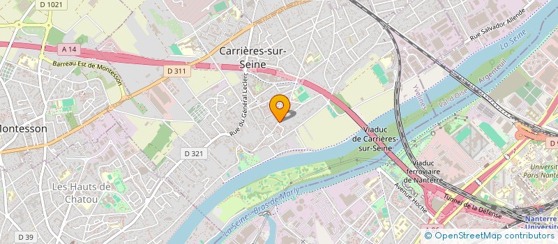 localisation de l'entreprise ENTREPRISE FRANCESCHI SARL à CARRIERES-SUR-SEINE