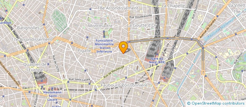 localisation de l'entreprise ENTREPRISE FRANCHE SARL à PARIS