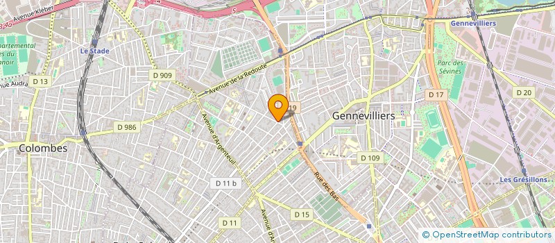 localisation de l'entreprise ENTREPRISE FRANCILIENNE DE L AUTOMOBILE  ASNIERES-SUR-SEINE