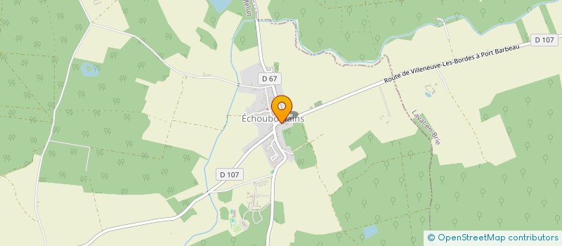 localisation de l'entreprise ENTREPRISE FRANCO  ECHOUBOULAINS