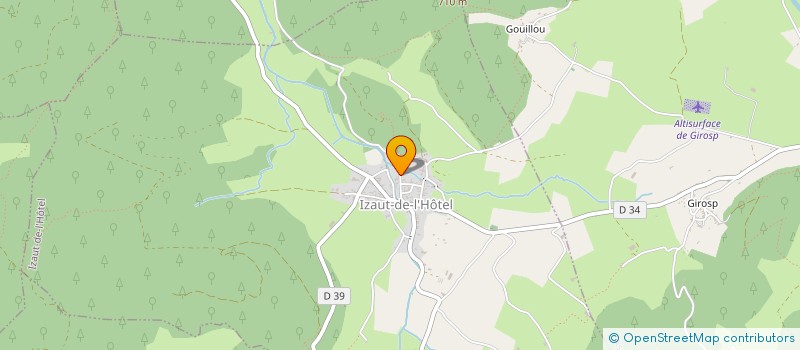 localisation de l'entreprise ENTREPRISE FRANCOIS BLANCHARD à SENGOUAGNET