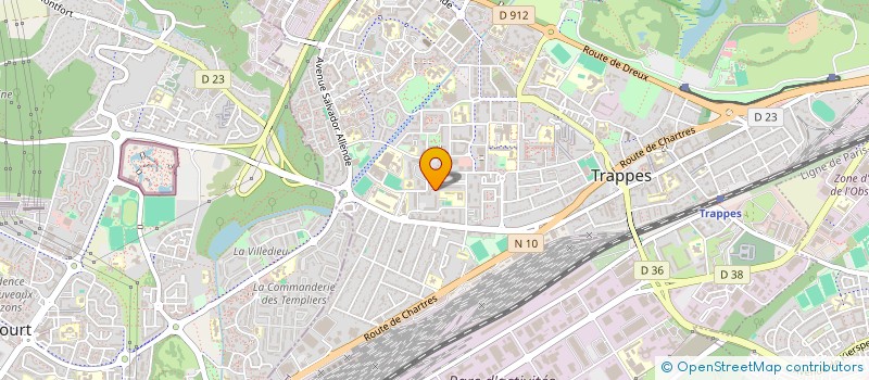 localisation de l'entreprise ENTREPRISE FURTADO-M  TRAPPES