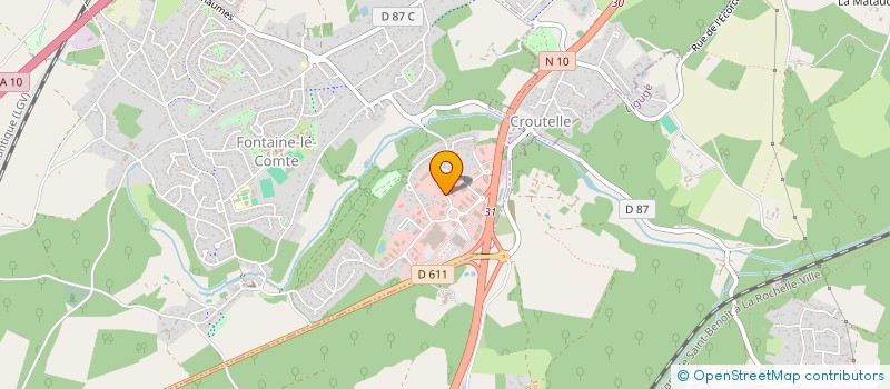 localisation de l'entreprise ENTREPRISE GAILLARD-PAIN à FONTAINE-LE-COMTE
