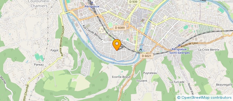 localisation de l'entreprise ENTREPRISE GALBES à PERIGUEUX