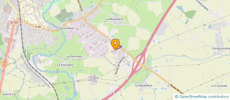 localisation de l'entreprise ENTREPRISE GARANDEAU à LA ROCHE-SUR-YON