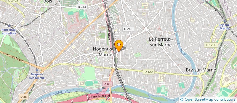 localisation de l'entreprise ENTREPRISE GARNERO à NEUILLY PLAISANCE