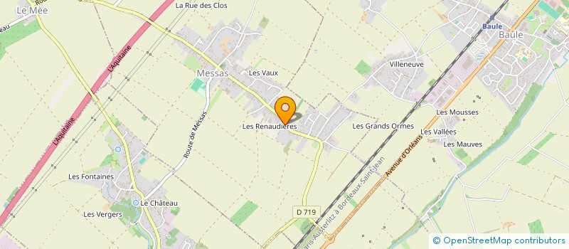 localisation de l'entreprise ENTREPRISE GASNIER à MESSAS