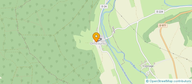 localisation de l'entreprise ENTREPRISE GASPARD EVA - CHASSEURS D'HARDN  BOULZICOURT