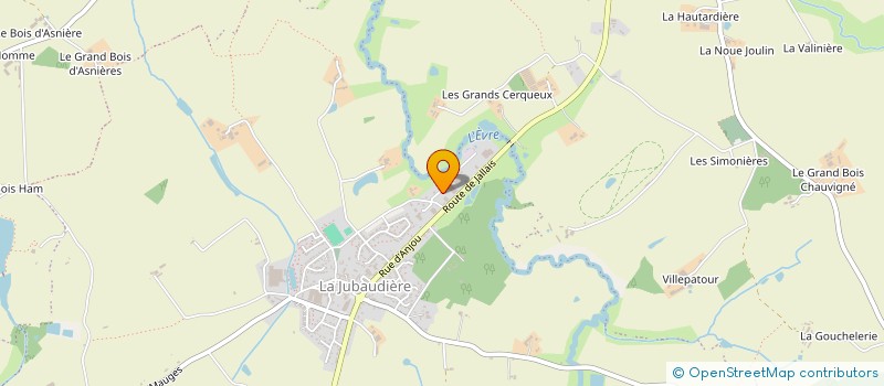 localisation de l'entreprise ENTREPRISE GELINEAU MINAULT à BEAUPREAU-EN-MAUGES