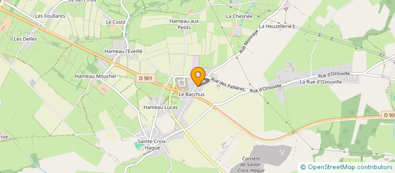 localisation de l'entreprise ENTREPRISE GENERALE à LA HAGUE