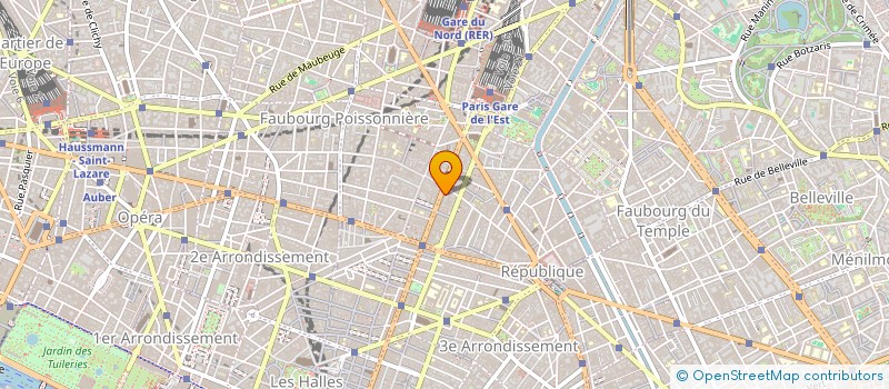localisation de l'entreprise ENTREPRISE GENERALE BATIMENT à PARIS