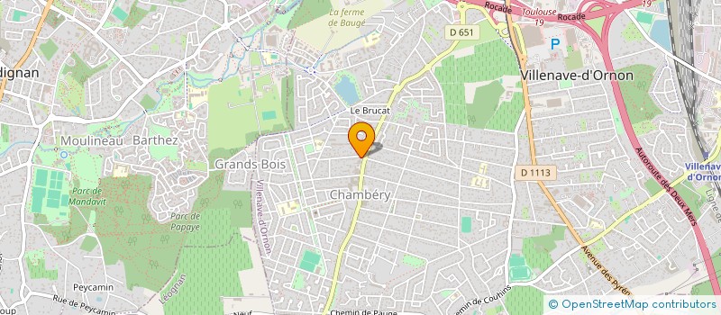 localisation de l'entreprise ENTREPRISE GENERALE CONCEPT MAISON à VILLENAVE-D'ORNON