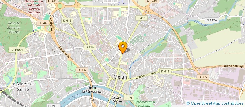 localisation de l'entreprise ENTREPRISE GENERALE CONSTRUCTION RENOVAT à MELUN
