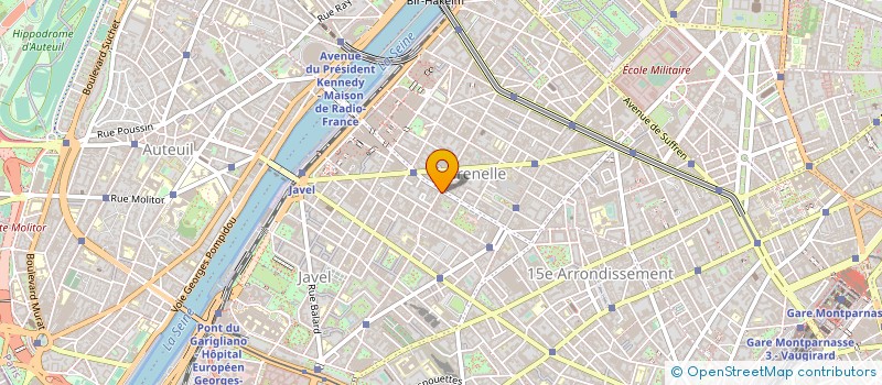 localisation de l'entreprise ENTREPRISE GENERALE COUVERTURE PLOMBERIE à PARIS