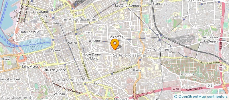 localisation de l'entreprise ENTREPRISE GENERALE D'ELECTRICITE à MARSEILLE