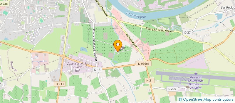 localisation de l'entreprise ENTREPRISE GENERALE D'ELECTRICITE  BERGERAC