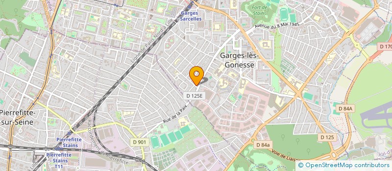 localisation de l'entreprise ENTREPRISE GENERALE D'ELECTRICITE BONNET à GARGES-LES-GONESSE