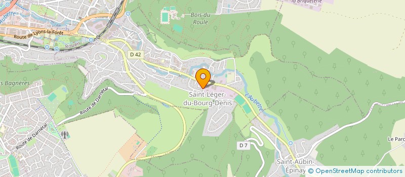 localisation de l'entreprise ENTREPRISE GENERALE D'INSTALLATIONS  SAINT-LEGER-DU-BOURG-DENIS