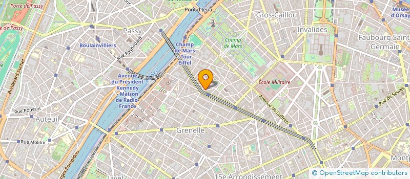 localisation de l'entreprise ENTREPRISE GENERALE DE BATIMENT à PARIS