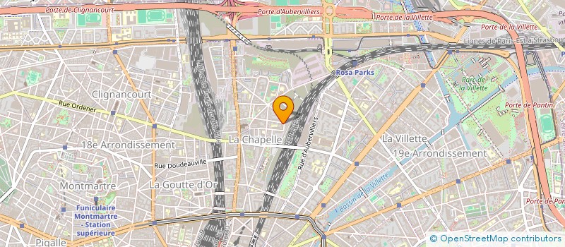 localisation de l'entreprise ENTREPRISE GENERALE DE BATIMENT BELGUE  PARIS