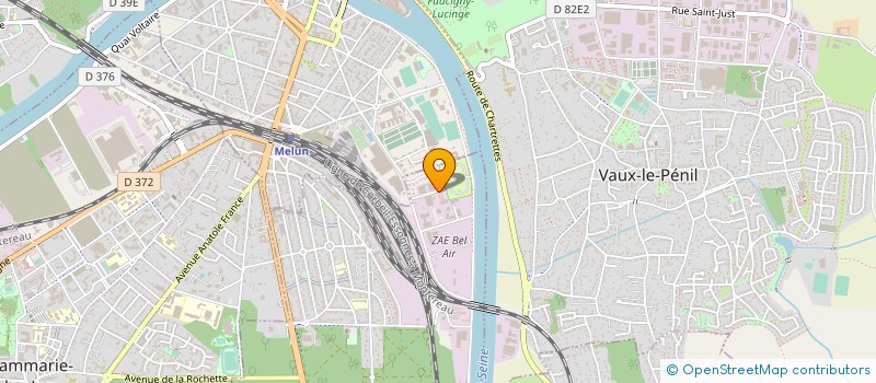localisation de l'entreprise ENTREPRISE GENERALE DE BATIMENT BORDIN - BAUDOUIN à LA ROCHETTE