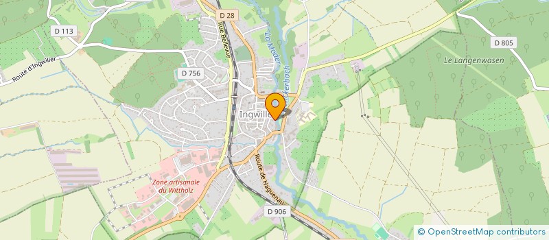 localisation de l'entreprise ENTREPRISE GENERALE DE CONSTRUCTIONS  LICHTENBERG