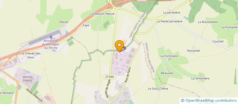localisation de l'entreprise ENTREPRISE GENERALE DE MORTAGNE à SAINT-HILAIRE-LE-CHATEL