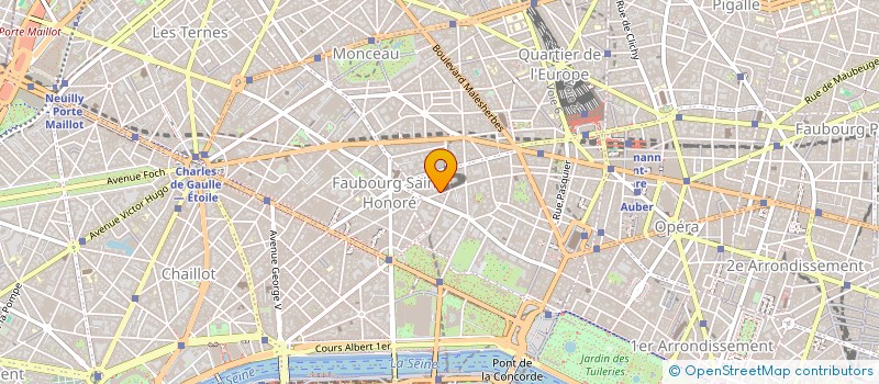 localisation de l'entreprise ENTREPRISE GENERALE DE PENTHIEVRE  PARIS