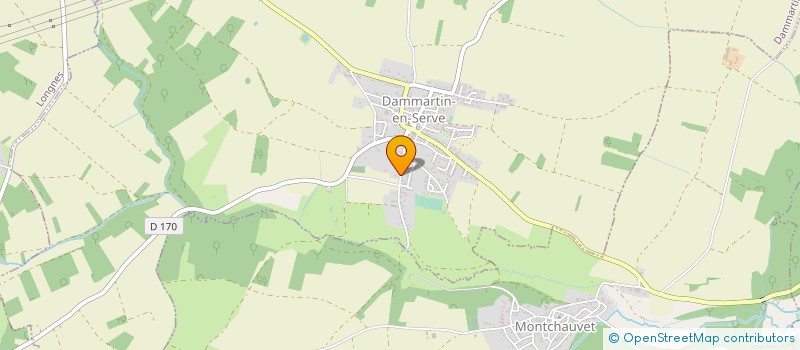 localisation de l'entreprise ENTREPRISE GENERALE DE PLATRERIE à DAMMARTIN-EN-SERVE